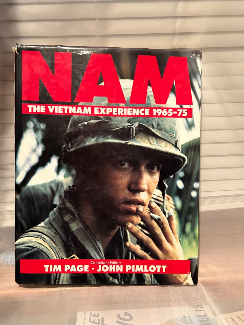 Vintage- NAM The Vietnam Experience 1965-75 Hardcover Book -Excellent condition.